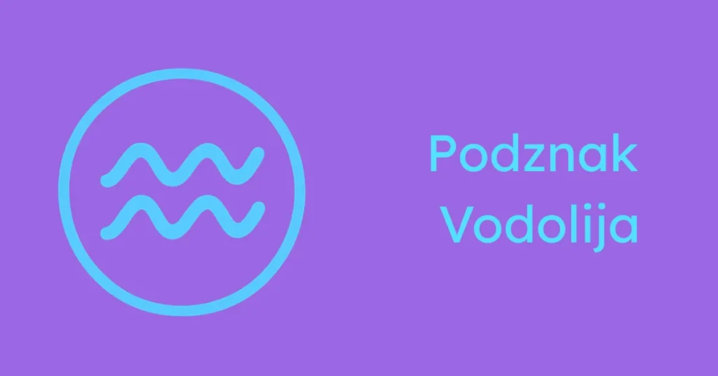 podznak vodolija